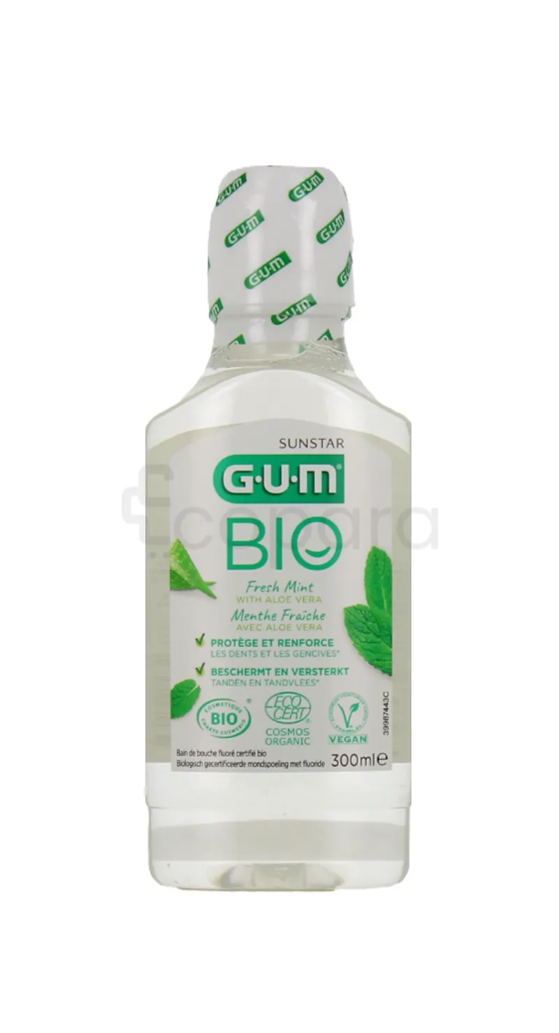 GUM BAIN DE BOUCHE BIO MENTHE FRAÎCHE 300ML