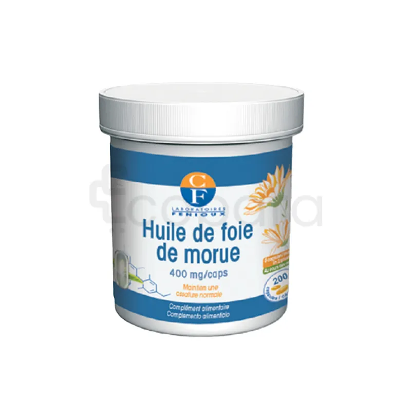 FENIOUX HUILE DE FOIE DE MORUE BOITE DE 120 GELULES