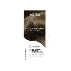 BELIFLOR COLORATION CREME NUMERO 21 BLOND CENDRE 120ML