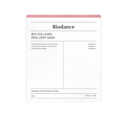 BIODANCE BIO COLLAGEN REAL DEEP MASK 34G BOITE DE 4
