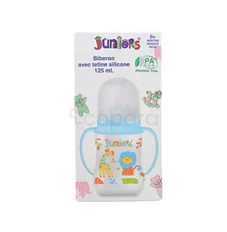JUNIOR BIBERON PLASTIQUE 125ML PM