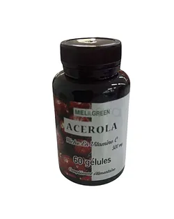 MIELLII GREEN ACEROLA 500MG BOITE DE 60 GELULES