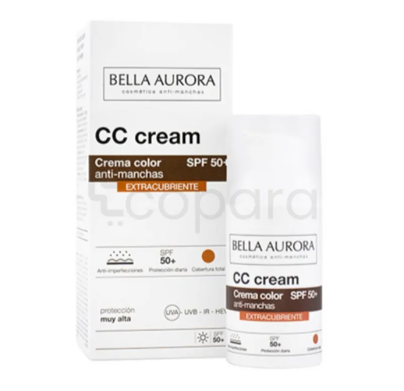 BELLA AURORA CC CREME ANTI-TACHES EXTRACOUVRANTE SPF50+ 30ML