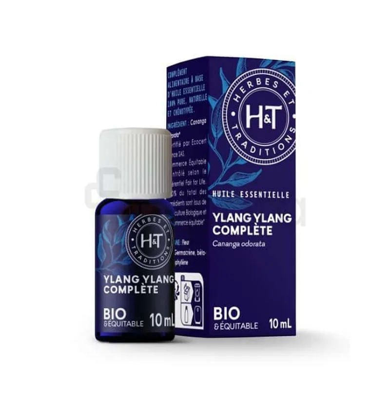 H&T HUILE ESSENTIELLE YLANG YLANG COMPLETE BIO 10ML