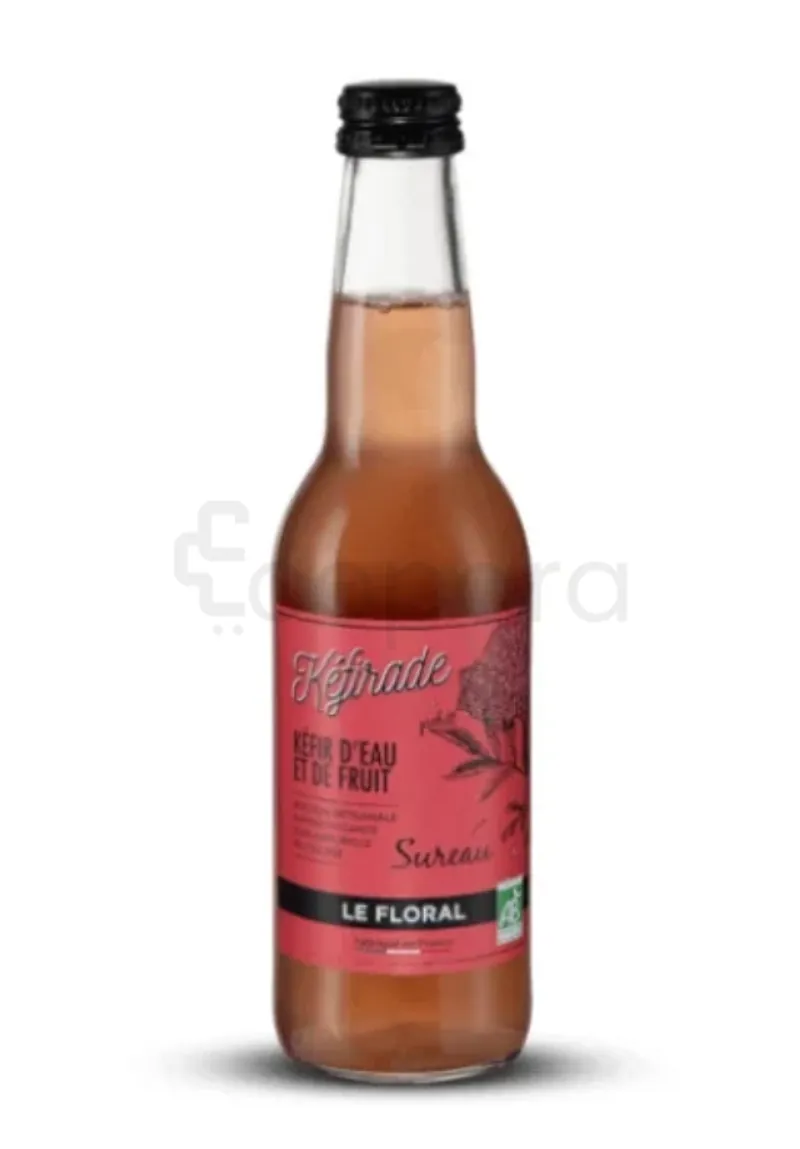 KEFIRADE KEFIR D'EAU ET FRUIT SUREAU 330ML