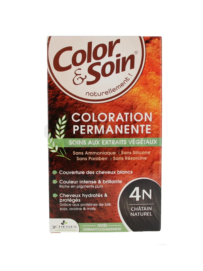 COLOR ET SOIN 4N CHATAIN NATUREL