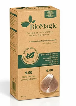 BIOMAGIC HAIR COLOR CREAM NUMERO 9/00 BLOND TRES CLAIR 250G
