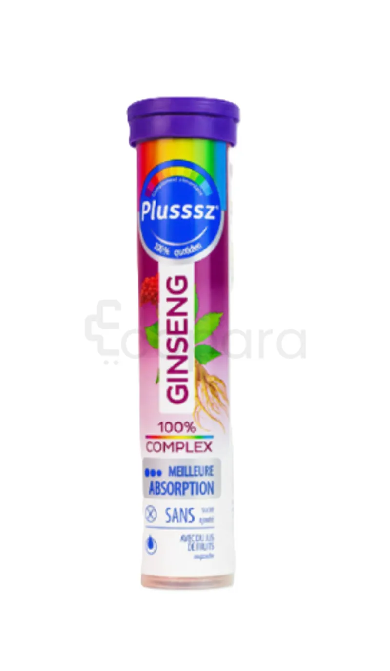 PLUSSSZ GINSENG BOITE DE 20 COMPRIMES