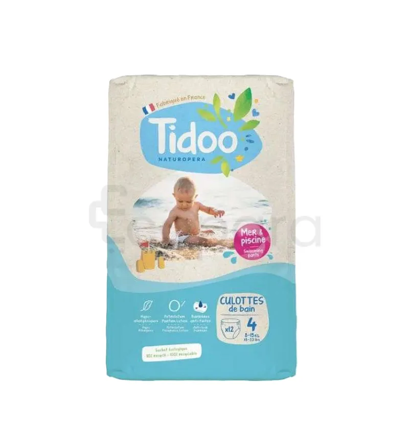 TIDOO CULOTTE DE BAIN T4 TAILLE M 8-15KG BOITE DE 12