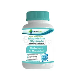 NUTRILAB MAGNESIUM GLYCINATE BOITE DE 60 GELULES