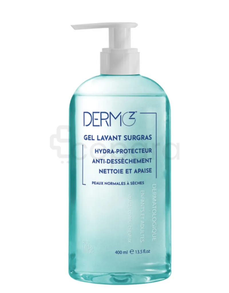 DERMOZ GEL NETTOYANT SURGRAS 400ML