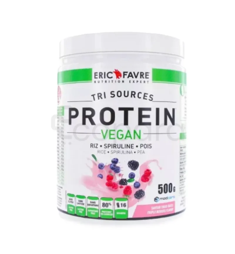 ERIC FAVRE PROTEIN VEGAN 3 BERRY 500G