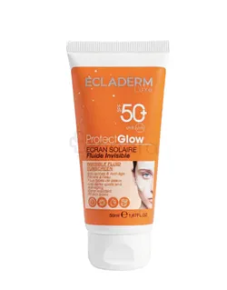 ECLADERM PROTECT GLOW ECRAN SOLAIRE FLUIDE INVISIBLE SPF50+ 50ML