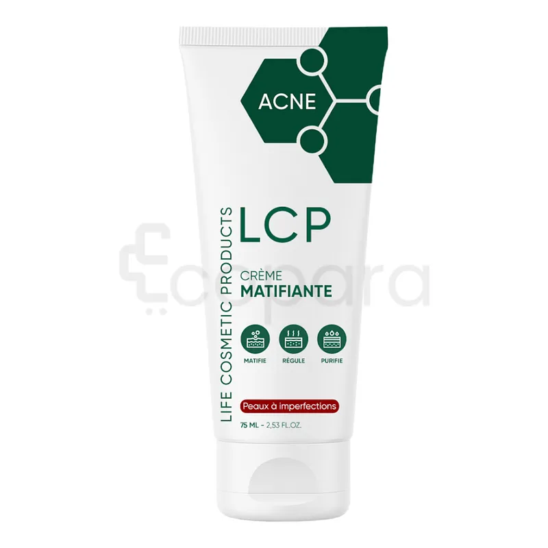 LCP LIFE COSMETIC PRODUCTS ACNE CREME MATIFIANTE 75ML
