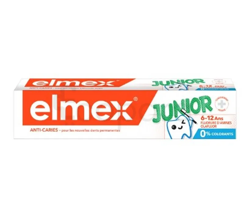 ELMEX DENTIFRICE JUNIOR 6-12ANS 75ML