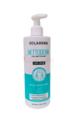 ECLADERM NETTODERM GEL NETTOYANT 400ML