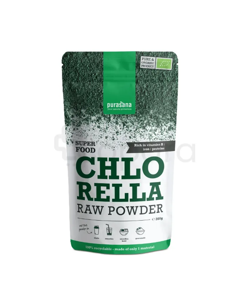 PURASANA POUDRE DE CHLORELLA 200G REFERENCE PURASU12