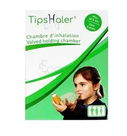 TIPS-HALER CHAMBRE D'INHALATION SANS MASQUE +6ANS