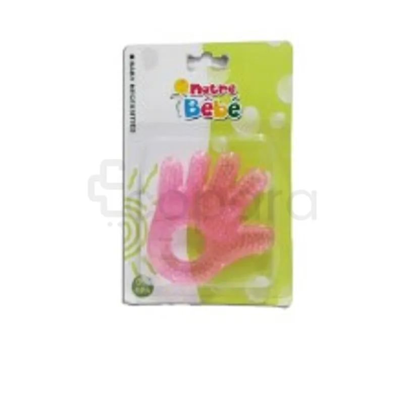 NOTRE BEBE ANNEAU DE DENTITION REFRIGERANT MAIN ROSE REFERENCE BD253-4