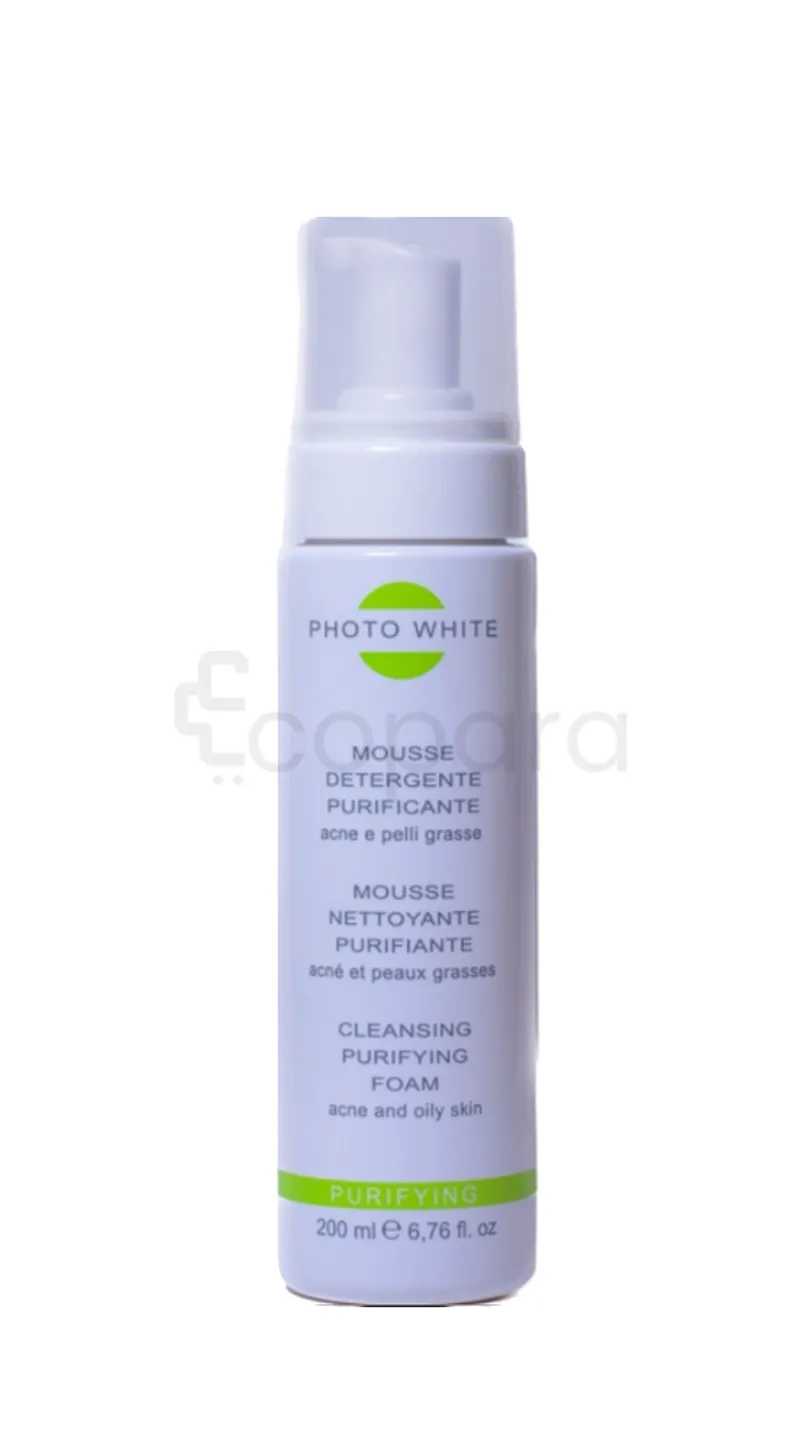 M&D PHOTO WHITE MOUSSE NETTOYANTE PURIFIANTE 200ML