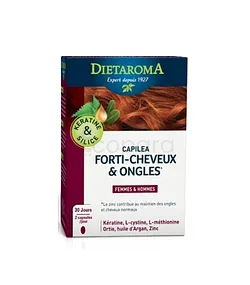 DIETAROMA CAPILEA FORTI CHEVEUX ET ONGLES BIO BOITE DE 60 CAPSULES