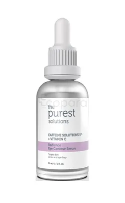 THE PUREST SOLUTIONS CAFFEINE 5% + VITAMIN C EYE SERUM 30ML