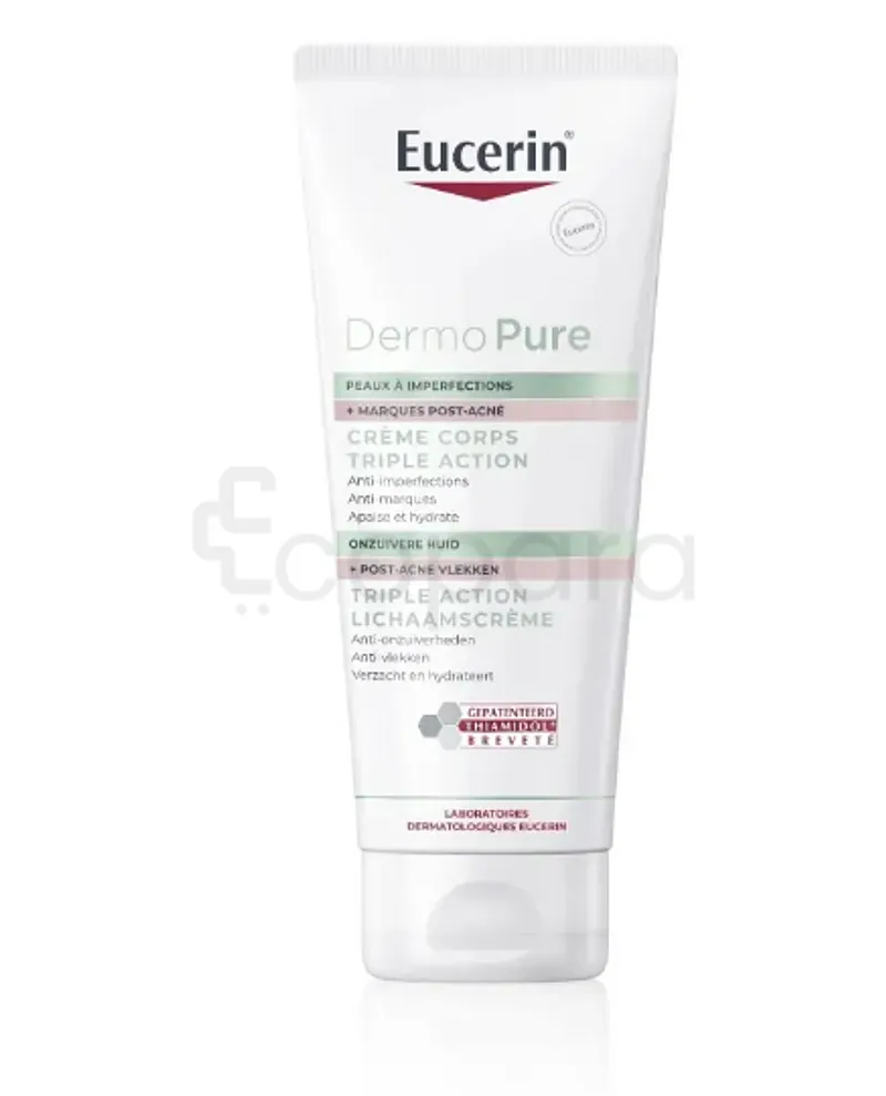 EUCERIN DERMOPURE CREME CORPS TRIPLE ACTION 200ML