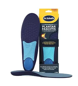 DR SCHOLL'S PLANTAR FASCIITIS WOMEN'S PAIN RELIEF ORTHOTICS DROITE TAILLE 6-10 BOITE DE 1 PAIRE
