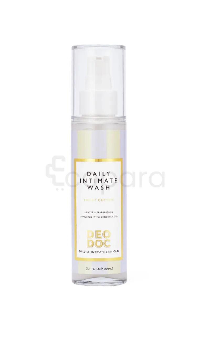 DEO DOC DAILY INTIMATE WASH VIOLET COTTON 100ML