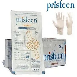 PRISTEEN STERILE SURGICAL POWDERED SIZE 8 GANTS STERILE
