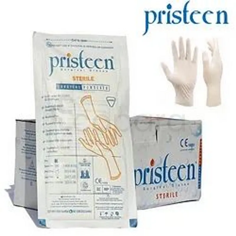 PRISTEEN STERILE SURGICAL POWDERED SIZE 8 GANTS STERILE