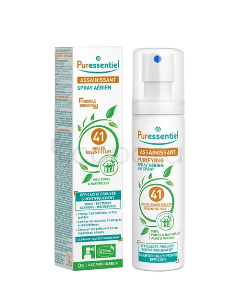PURESSENTIEL ASSAINISSANT AERIEN SPRAY 41 HUILES ESSENTIELLES 75ML