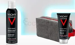 VICHY HOMME PACK MOUSSE A RASER 200ML + HYDRA MAG 100ML + TOUSSE OFFERTE