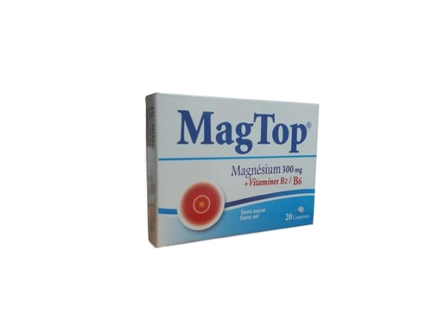 MAG TOP 300MG BOITE DE 20 COMPRIMES