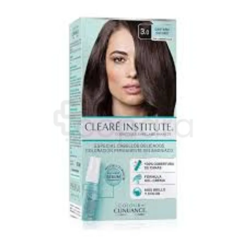 CLEARE INSTITUTE COLOUR CLINUANCE COLORATION PERMAMENTE NUMERO 3.0 170ML REFERENCE DARK BROWN
