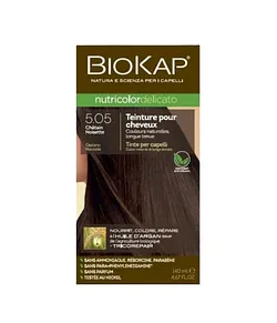 BIOKAP NUTRICOLOR DELICATO NUMERO 5.05 CHAITAIN NOISETTE