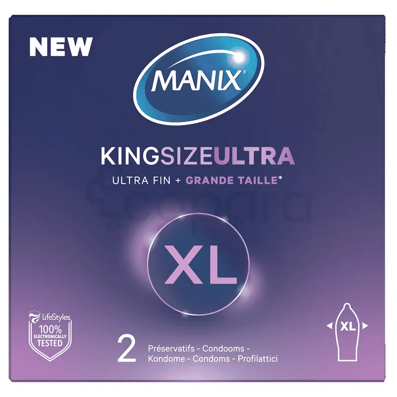 MANIX KING SIZE ULTRA BOITE DE 2
