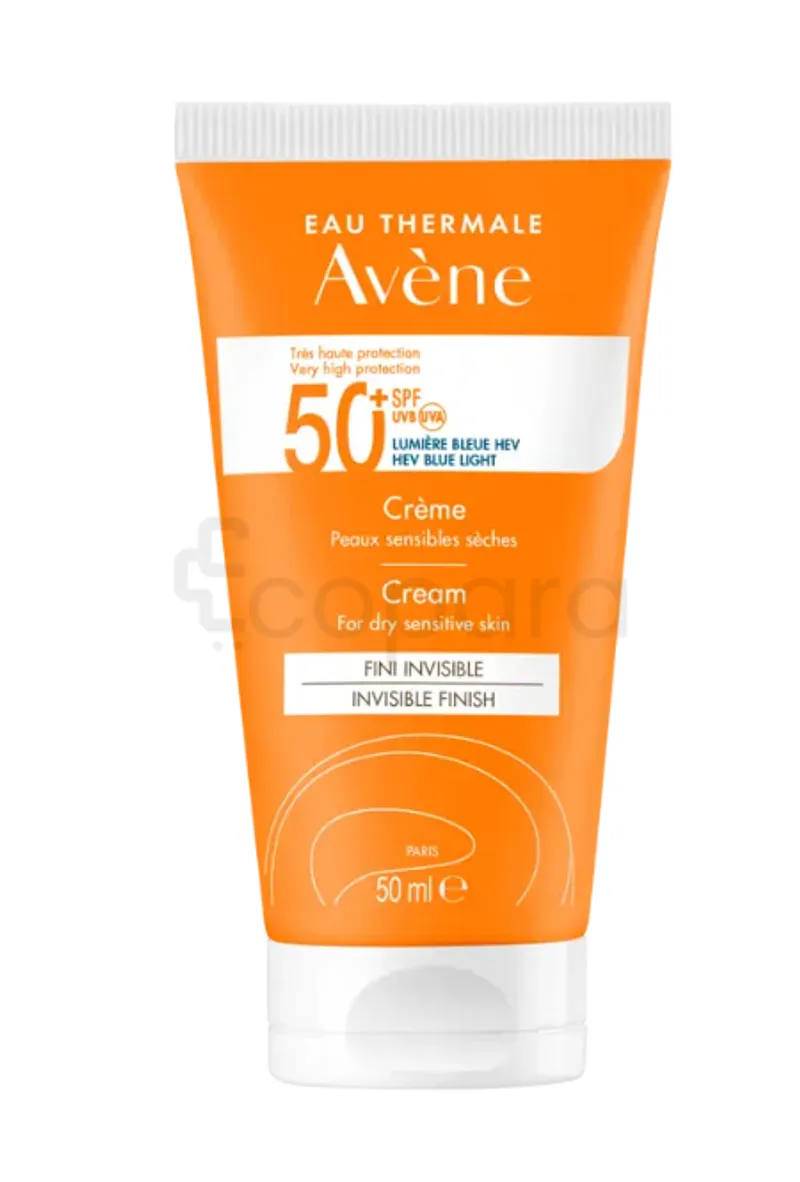 AVENE TRES HAUTE PROTECTION CREME INVISIBLE SPF50+ PEAUX SECHES 50ML