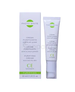 M&D PHOTO WHITE CREME PURIFIANTE ACNE ET PEAUX GRASSES VITAMINE C 30ML
