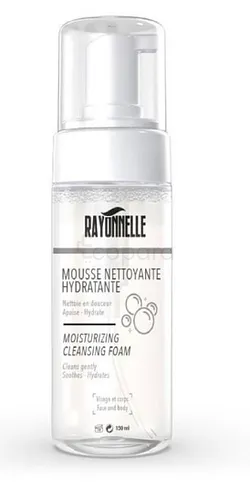 RAYONNELLE MOUSSE NETTOYANTE HYDRATANTE ECLAIRCISSANTE 150ML