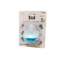 JUB SUCETTE EN  SILICONEE DECOREE 1ER AGE