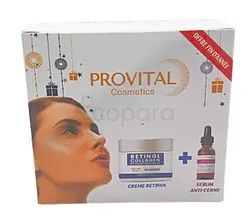 PROVITAL PACK CREME RETINOL + SERUM ANTI-CERNE 10ML