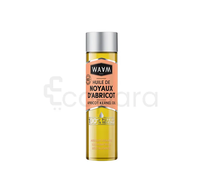 WAAM HUILE DE NOYAUX D'ABRICOT BIO 75ML