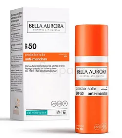 BELLA AURORA ECRAN PEAUX NORMALES A SECHES SPF50 50ML