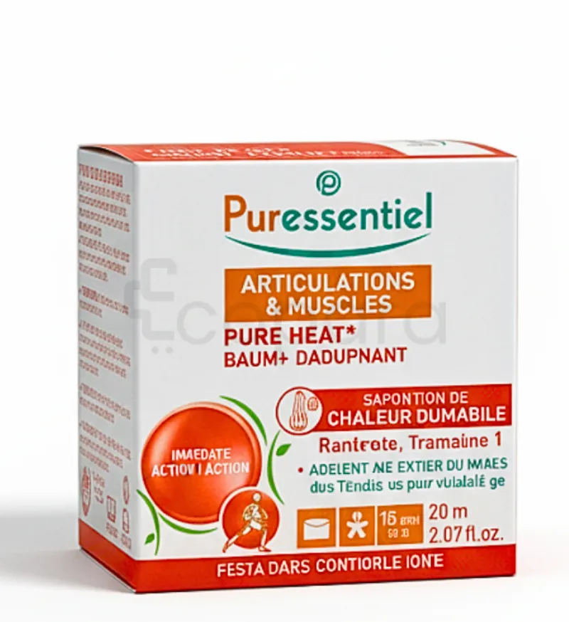 PURESSENTIEL ARTICULATIONS & MUSCLES PURE HEAT BAUME CHAUFFANT 20ML