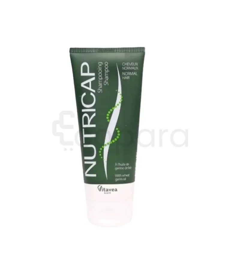NUTRISANTE NUTRICAP SHAMPOOING VITALITE ET BEAUTE A L'HUILE DE GERME DE BLE 200ML