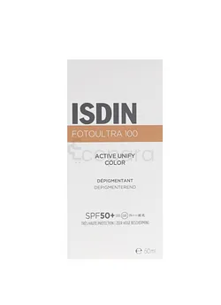 ISDIN FOTOULTRA 100 ACTIVE UNIFY COLOR DEPIGMENTANT ANTI-TACHE SPF50+ TEINTEE 50ML