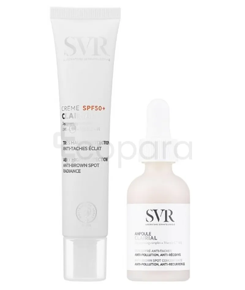 SVR CLAIRIAL SET AMPOULE 30ML + CREME CLAIRIAL SPF50+ 40ML
