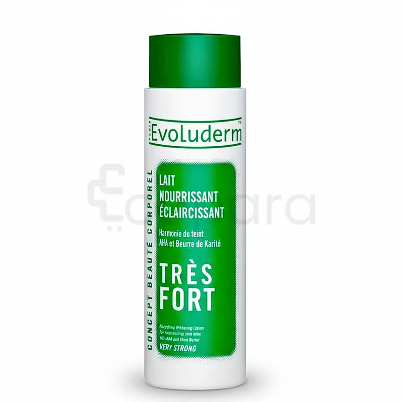 EVOLUDERM LAIT ECLAIRCISSANT TRES FORT VERT 500ML