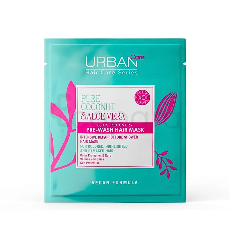URBAN CARE PURE COCONUT & ALOE VERA PRE WASH HAIR MASK 50ML